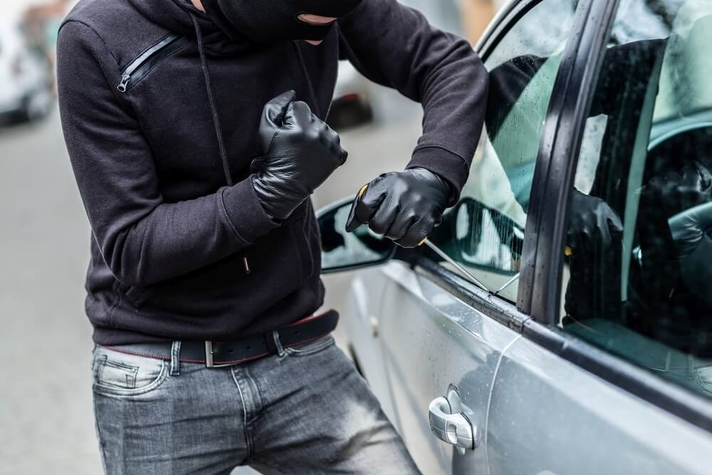 Hiding your valuables can help you prevent a car break-in.