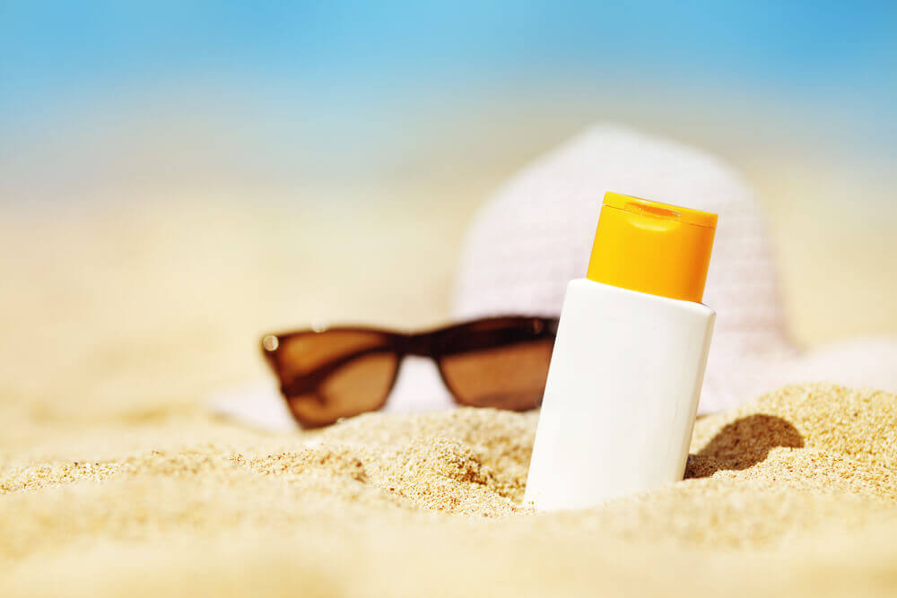 Sunscreen is a key part of sun safety.
