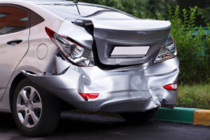 If you're in a car accident, don't leave the scene.